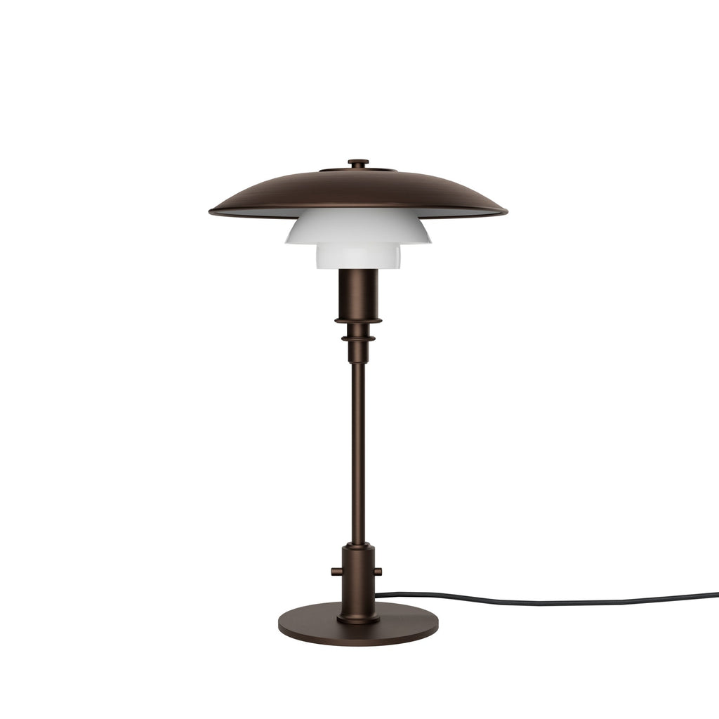 Louis Poulsen PH 3/2 bordlampe - aged brass/opal