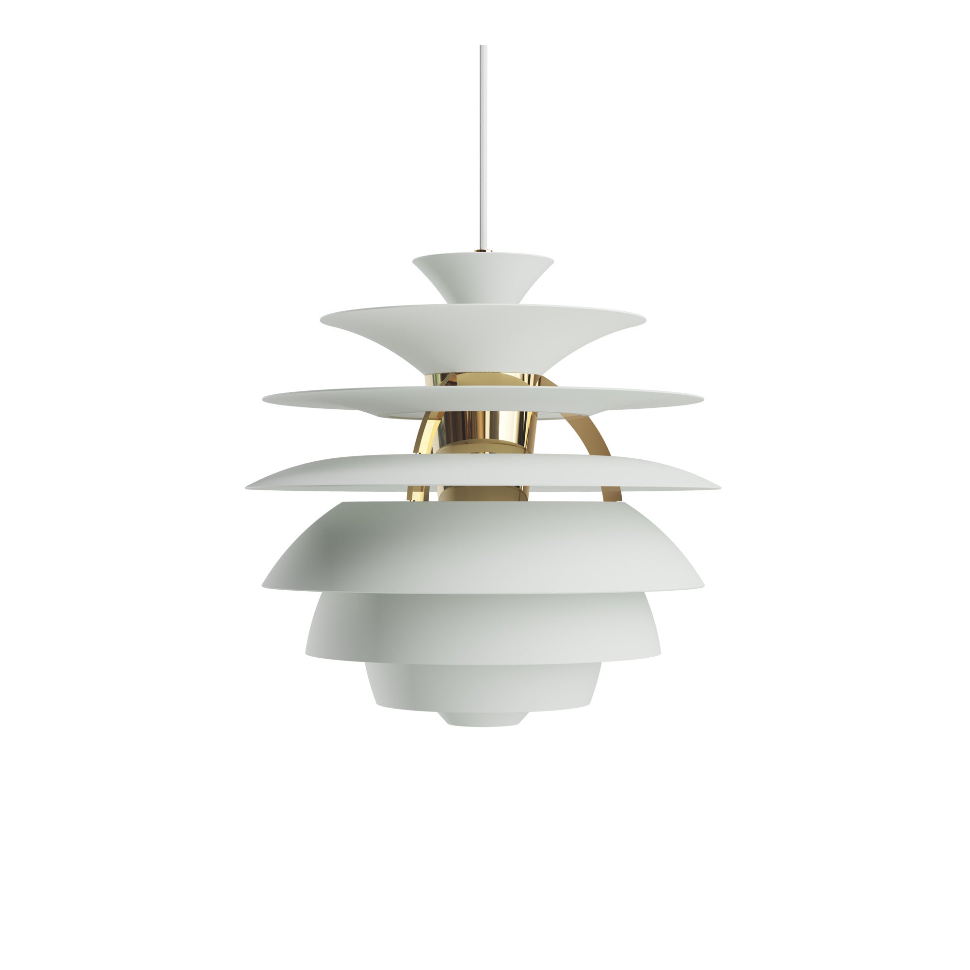 Louis Poulsen PH Snowball Dusty Green/Brass Metallised