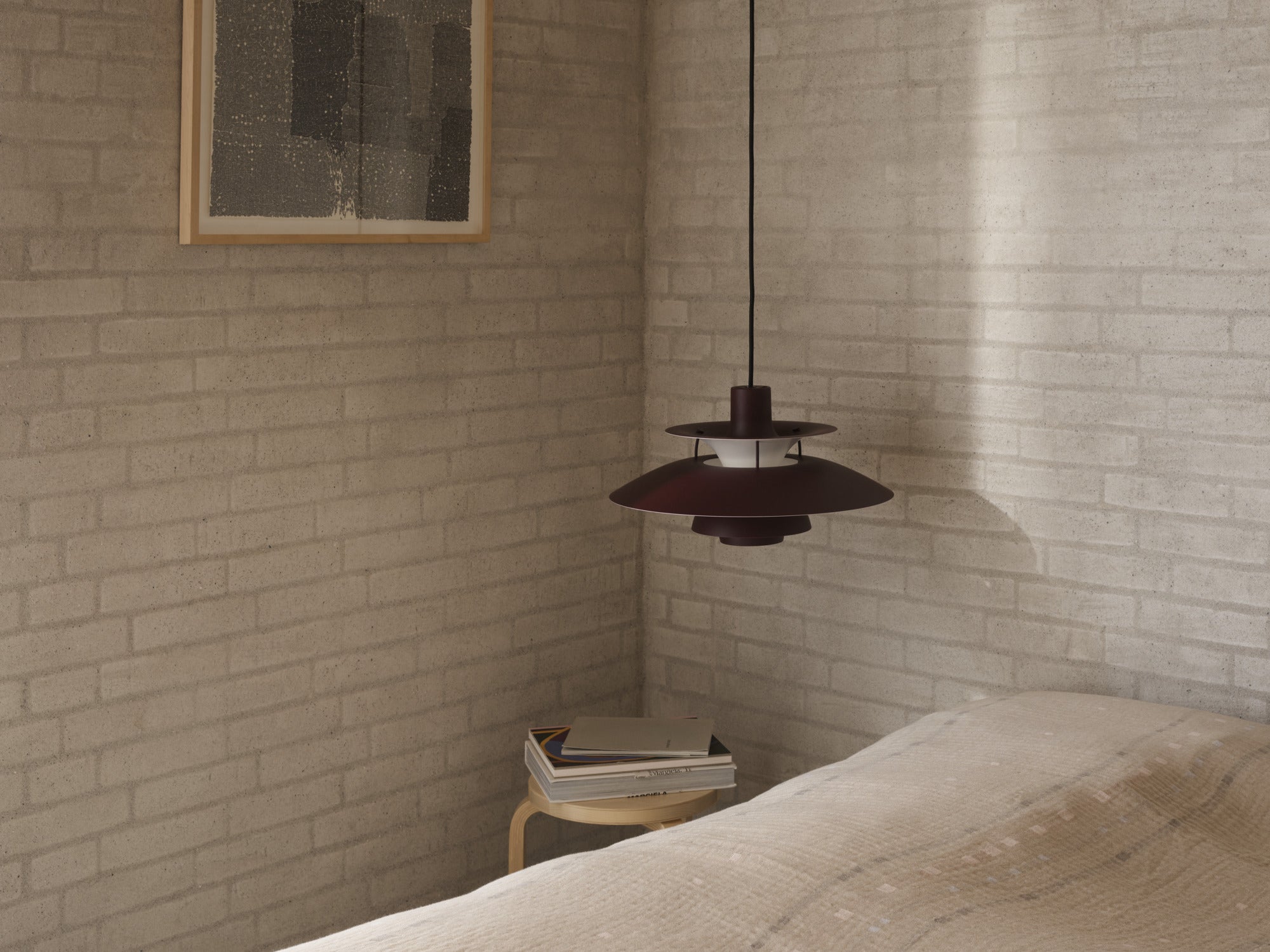 Louis Poulsen PH 5 Monochrome - Burgundy
