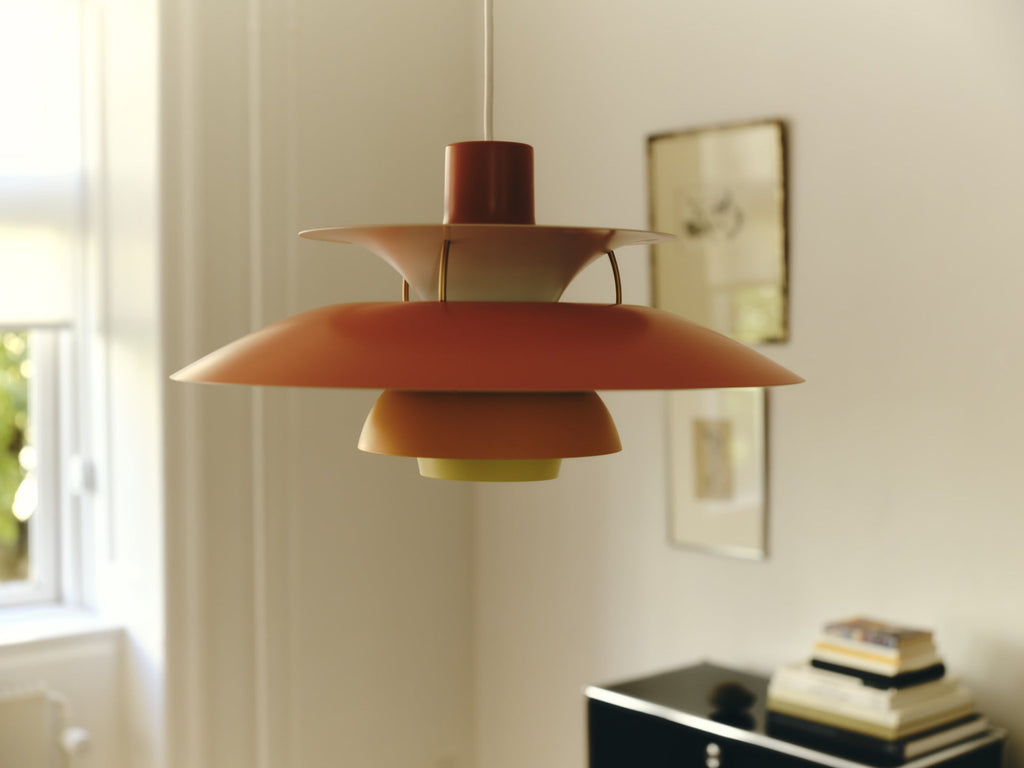 Louis Poulsen PH 5 Pendel - Nuancer af Orange
