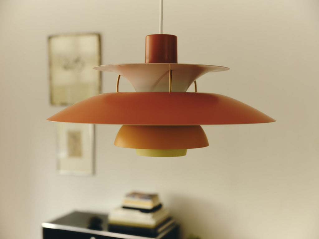Louis Poulsen PH 5 Pendel - Nuancer af Orange