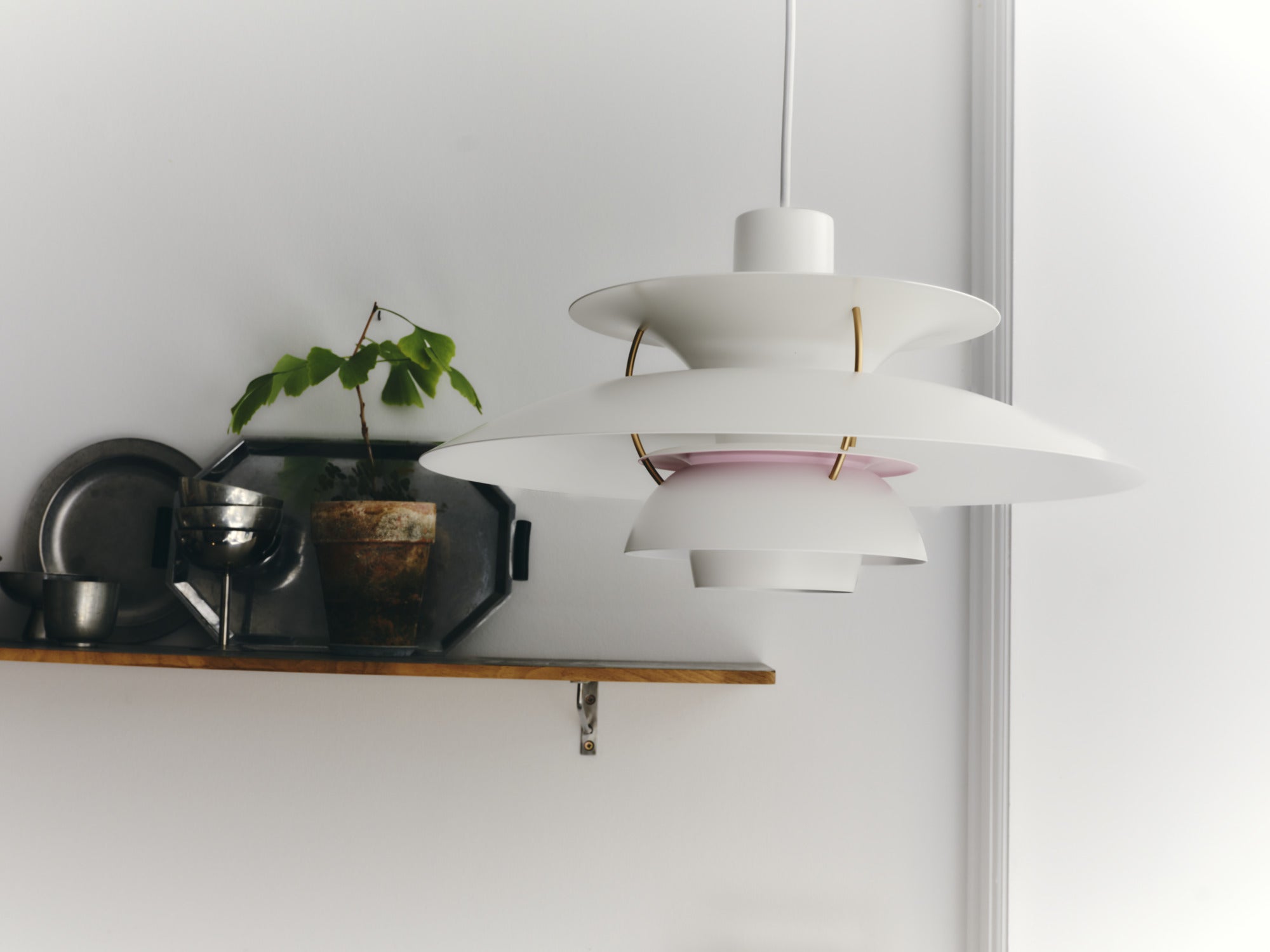 Louis Poulsen PH 5 Pendel - Moderne Hvid