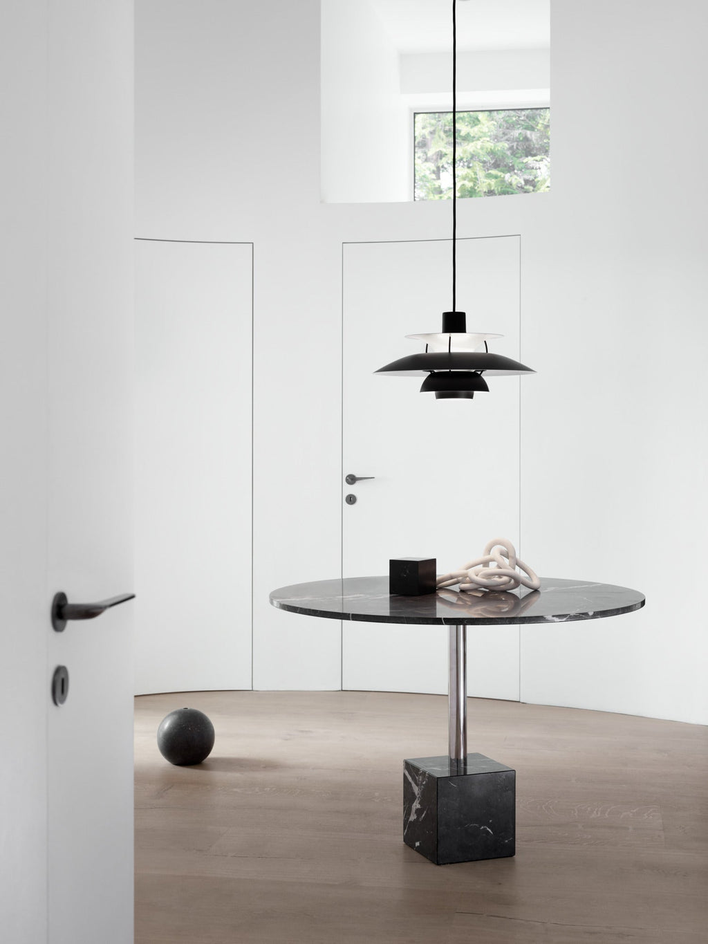 Louis Poulsen PH 5 Pendel - Monokrom Sort