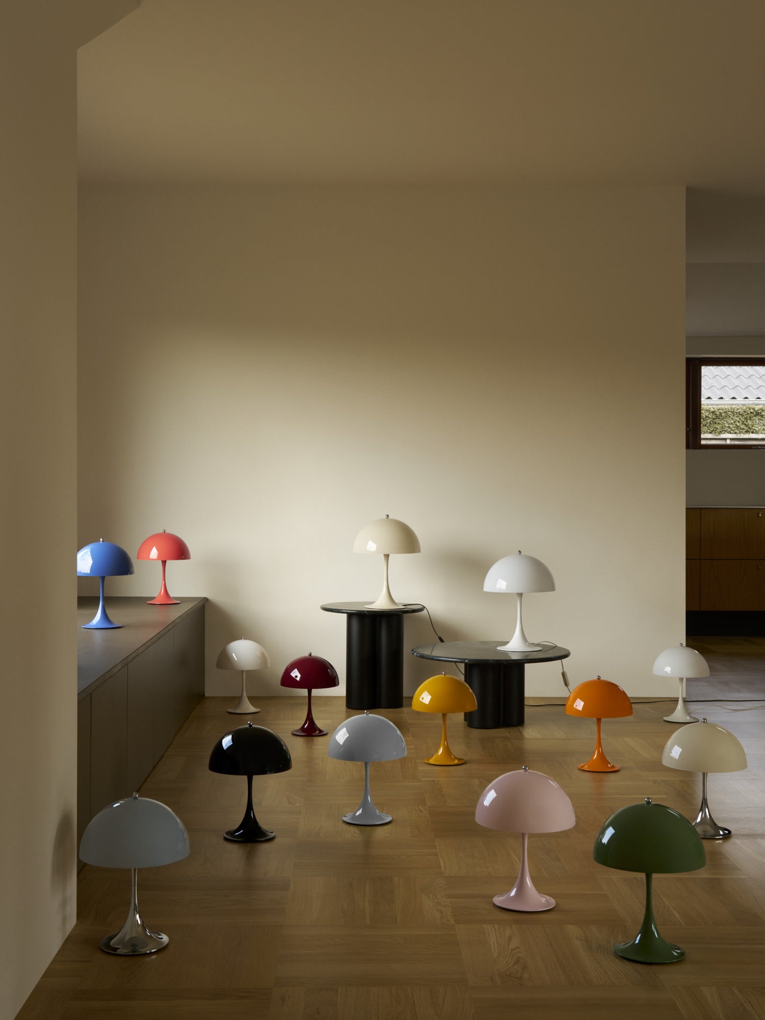 Louis Poulsen Panthella 250 Portable bordlampe - Opaque Yellow
