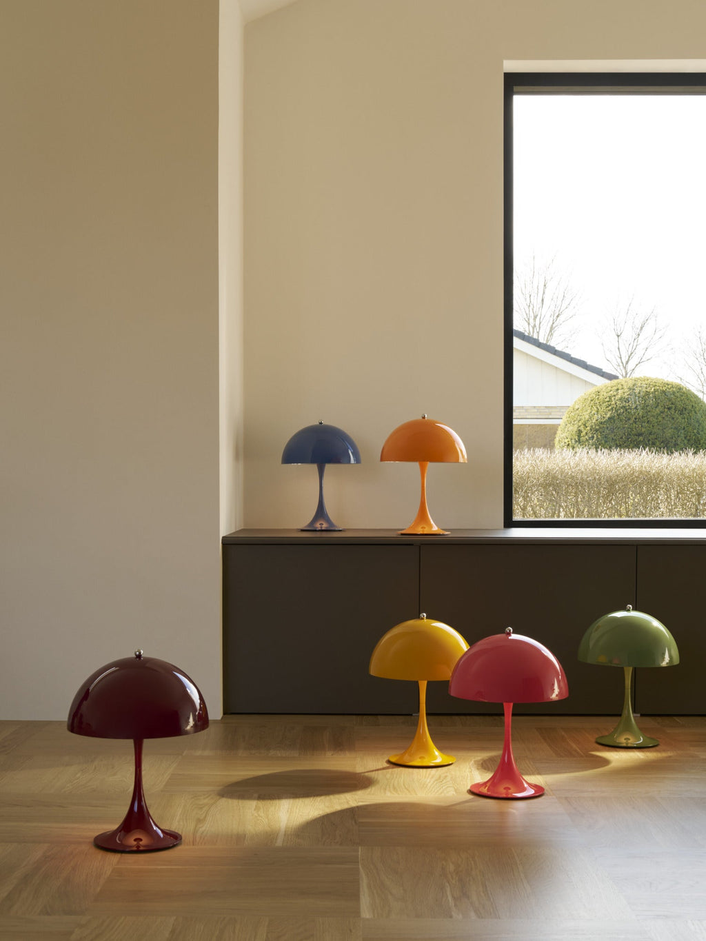 Louis Poulsen Panthella 250 Portable bordlampe - Orange