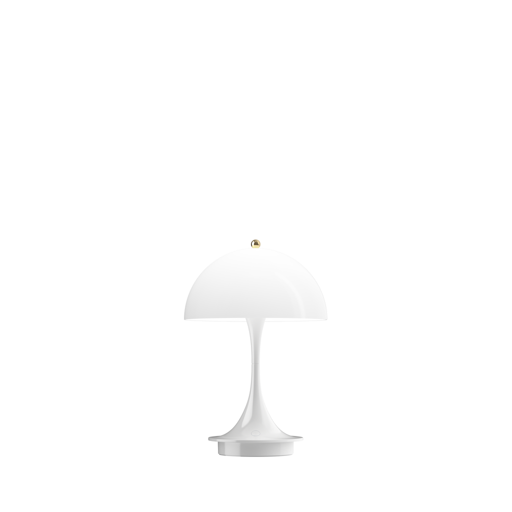 Louis Poulsen Panthella 160 Portable Anniversary Edition - Messing/hvid