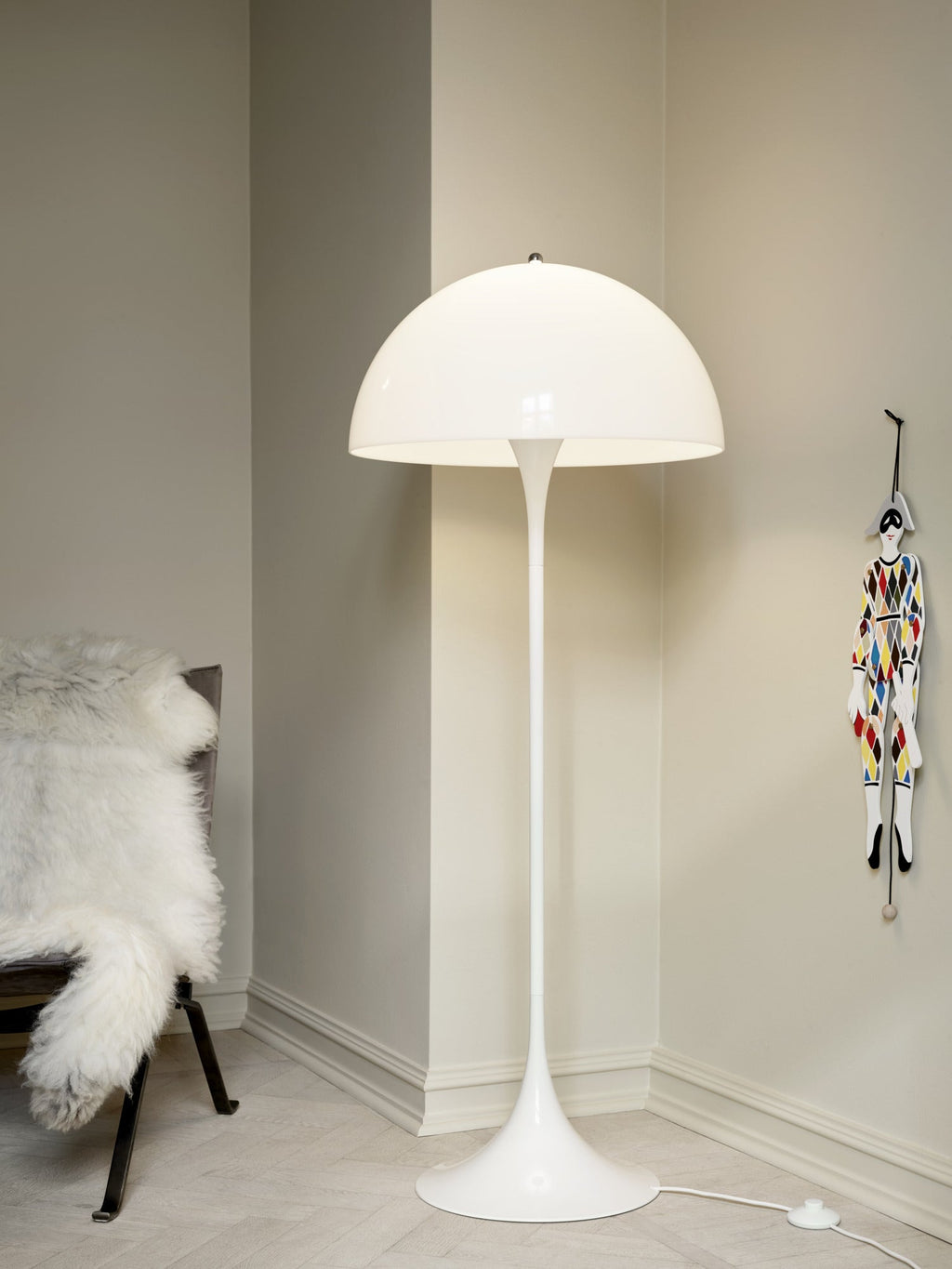 Louis Poulsen Panthella Gulvlampe - Opal