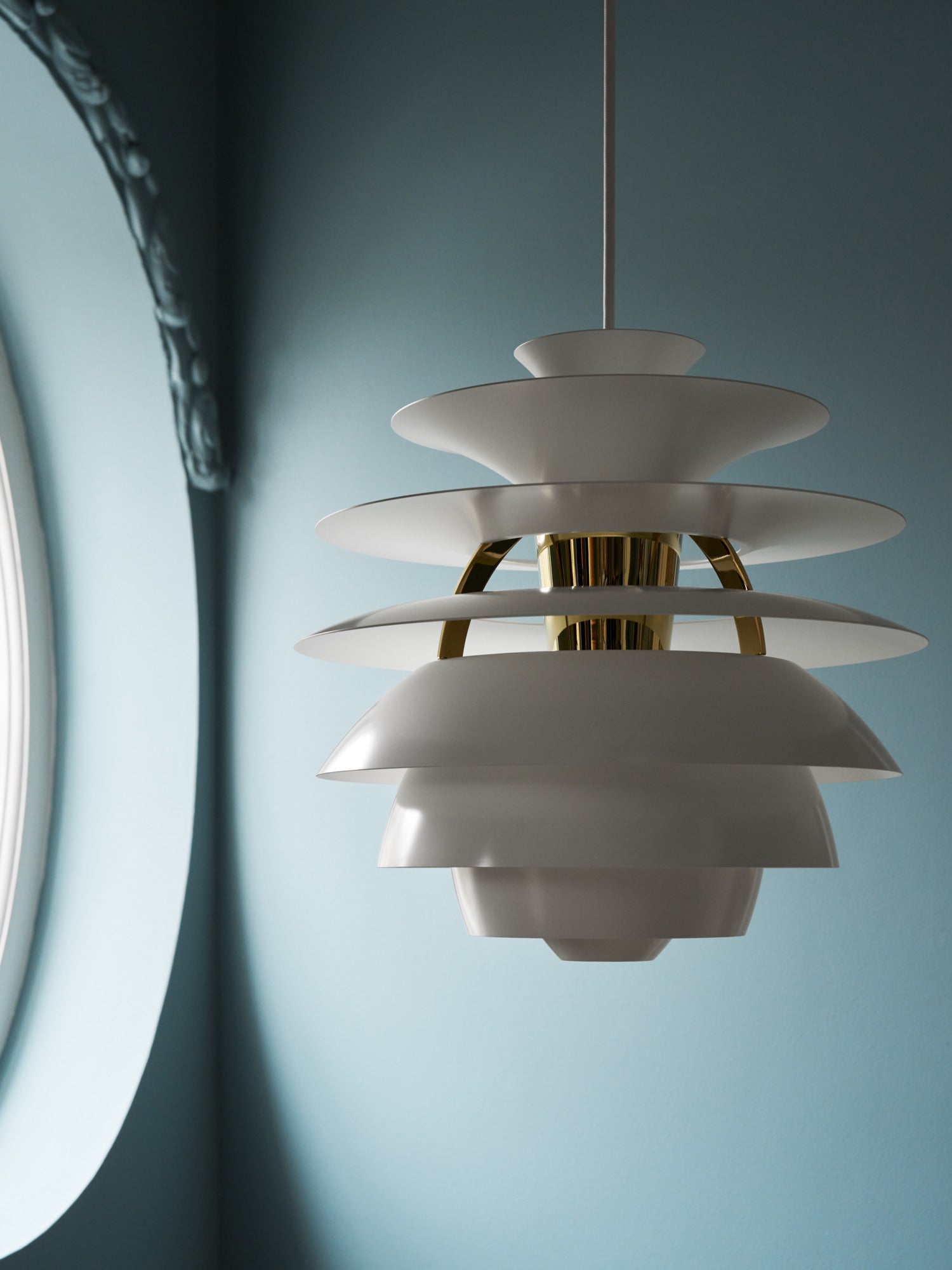 Louis Poulsen PH Snowball Soft White/Brass Metallised