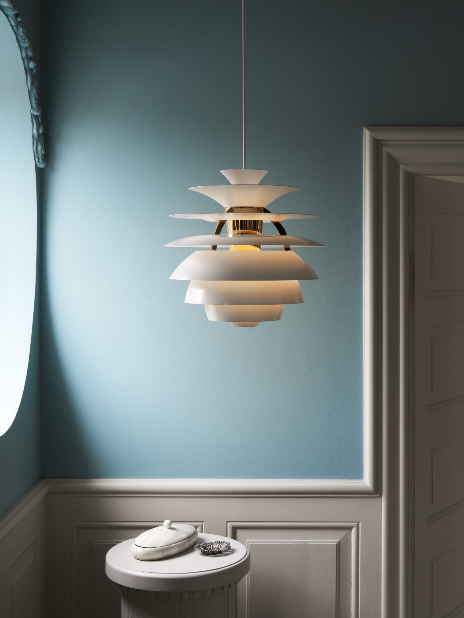 Louis Poulsen PH Snowball Soft White/Brass Metallised