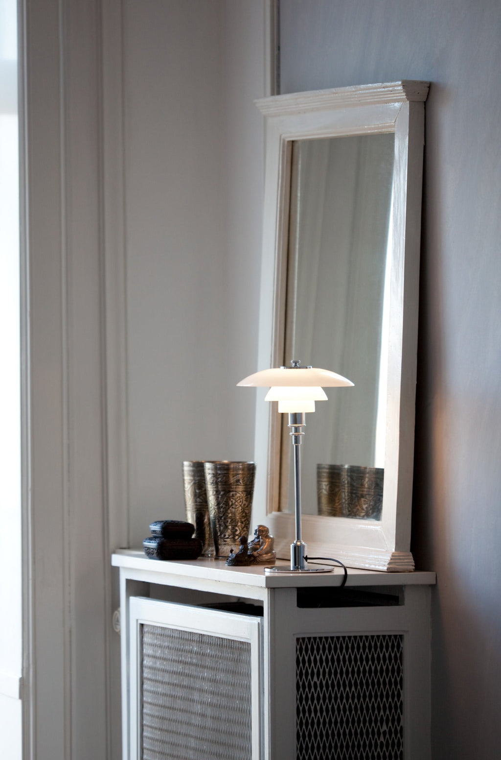 Louis Poulsen PH 2/1 Bordlampe Højglansforkromet