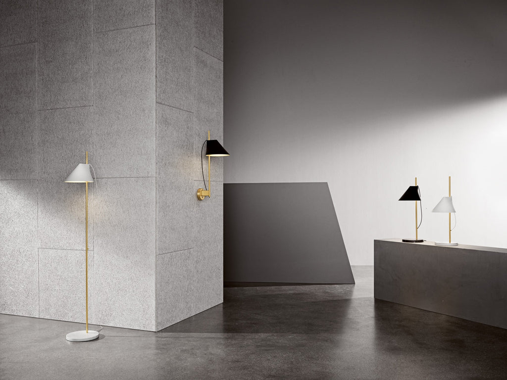 Louis Poulsen - YUH Bordlampe - Sort Marmor Fod